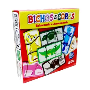 Quebra - Cabeça Bichos e Cores - Pais & Filhos