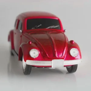 Carrinho De Controle Remoto Brinquedo Fusca Clássico Vermelho - CKS Toys
