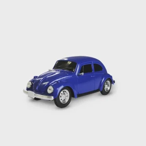Carrinho De Controle Remoto Brinquedo Fusca Clássico Azul - CKS Toys