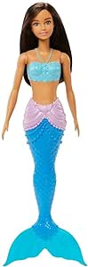 Barbie Sereia Morena com Cauda Azul - Mattel
