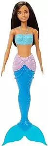 Barbie Sereia Morena com Cauda Azul - Mattel
