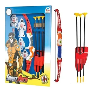Arco e Flecha de Brinquedo Sport Arco 3 Flechas - Braskit