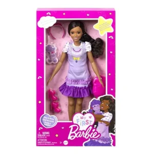 Boneca Barbie Minha Primeira Barbie Morena - Mattel