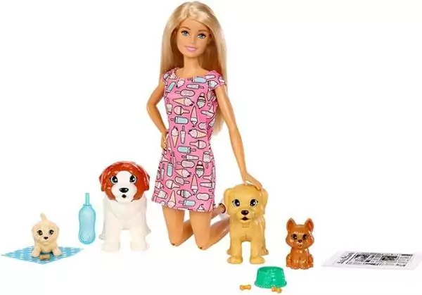 Barbie Boneca Treinadora de Cachorrinhos - Mattel