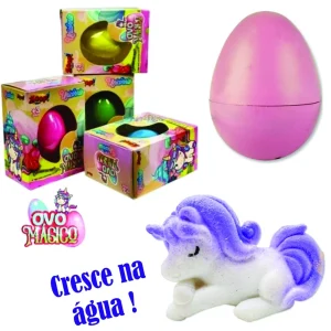 Ovo Mágico Unicórnio Brinquedo Surpresa - Cresce na Água - Zoop Toys