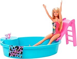 Barbie Boneca Com Piscina - Mattel
