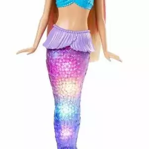 Barbie Dreamtopia Sereia Luzes e Brilhos - Mattel