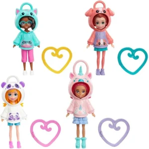 Polly Bonecas Amigas de Capuz - Mattel