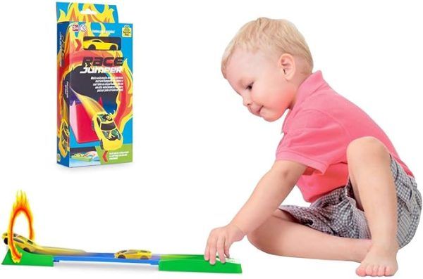 Pista Race Jumper c/ 1 Carrinho e Acessórios -Samba Toys