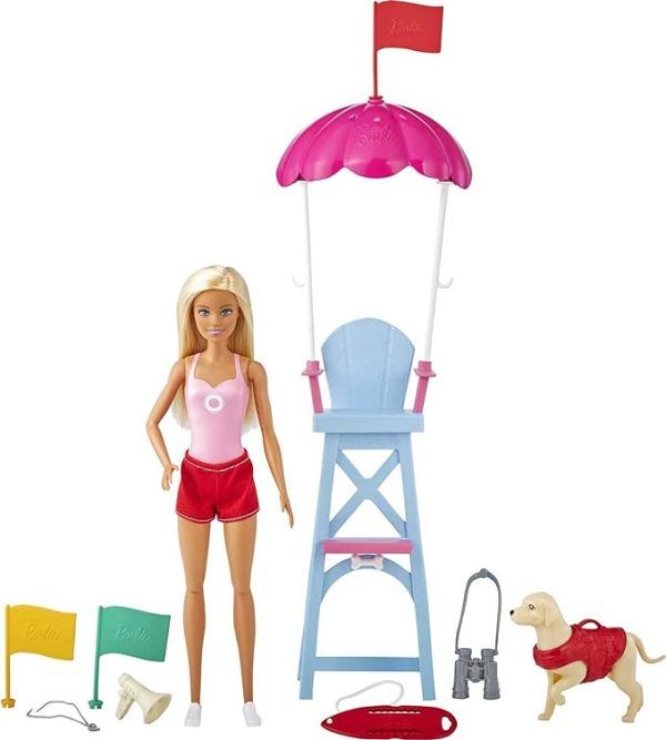 Barbie Profissões Salva-Vidas - Mattel