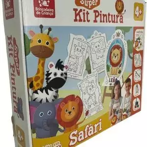 Kit Pintura Safari - Brincadeira de Criança