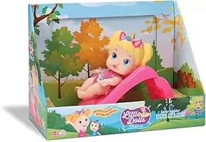 Little Dolls Playground Escorregador Menina - DiverToys