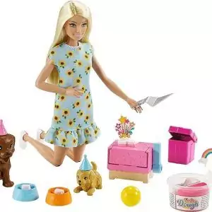 Barbie Boneca Aniversário Do Cachorrinho - Mattel
