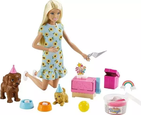 Barbie Boneca Aniversário Do Cachorrinho - Mattel