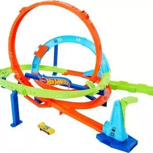 Hot Wheels Action, Pista de Brinquedo Desafio Extremo com 1 Carrinho em Escala 1:64