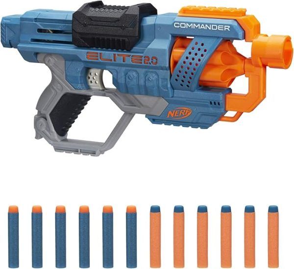 NERF Elite 2.0 Commander RD-6 Lançador - Hasbro