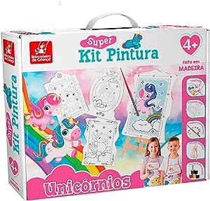 Kit Pintura Unicórnios - Brincadeira de Criança