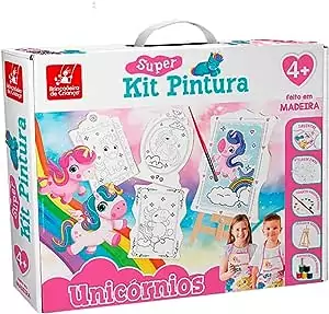 Kit Pintura Unicórnios - Brincadeira de Criança