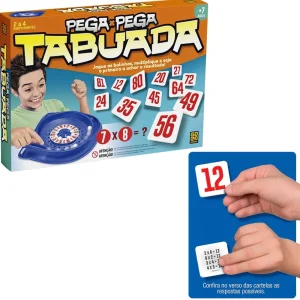 Jogo Pega x Pega Tabuada - Grow