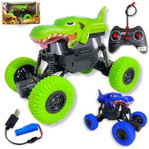 Brinquedo Carrinho De Controle Remoto Jeep Subida Na Terra - Fun Game