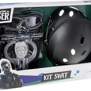 Brincando de Ser Kit Swat Com Acessórios - Multikids