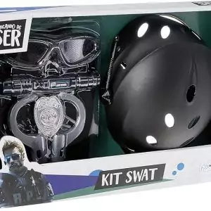 Brincando de Ser Kit Swat Com Acessórios - Multikids