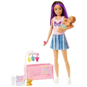 Boneca Barbie Skipper Babysitters INC - com Acessórios Mattel