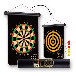 Jogo De Dardos Dupla Face Magnético
