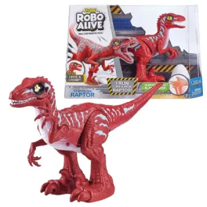 Boneco Dinossauro Velociraptor Robo Alive Anda De Verdade - Candide