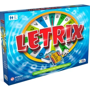 Jogo de Tabuleiro Letrix - Pais & Filhos