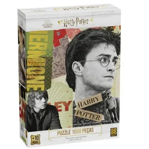 Quebra-Cabeça Harry Potter 1000 Peças - Grow