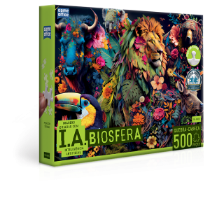Quebra-Cabeça I.A Biosfera 500 Peças - Game Office