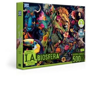 Quebra-Cabeça I.A Biosfera 500 Peças - Game Office