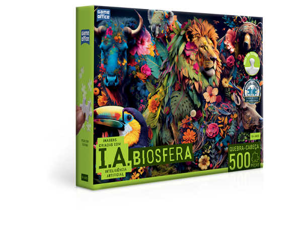 Quebra-Cabeça I.A Biosfera 500 Peças - Game Office