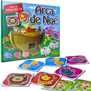 Jogo da Memória Arca de Noé 40 Peças - Pais & Filhos