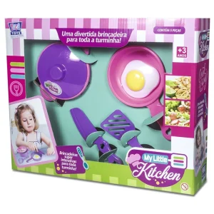 My Little Kitchen 05 Peças - Zuca Toys