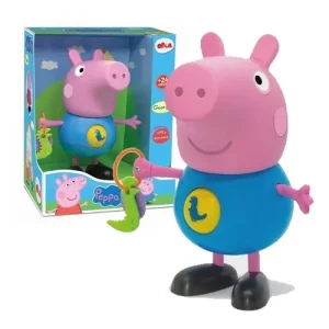 Boneco George Pig com Atividades - Elka