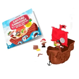 Kit Massinha Tesouro do Pirata com Livro - Estrela