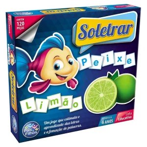 Jogo Soletrar 120 Peças - Pais & Filhos
