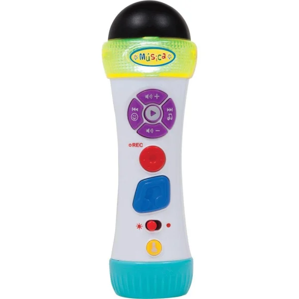 Microfone Musical Canta e Grava - Buba