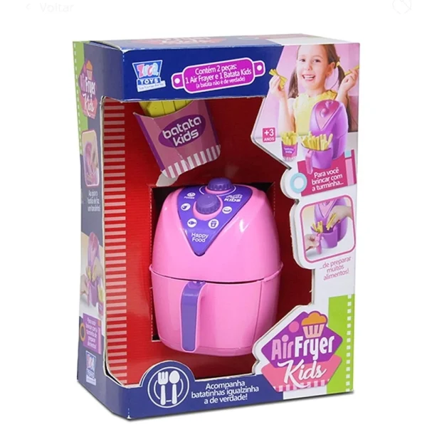 Air Fryer Kids 02 Peças - Zuca Toys