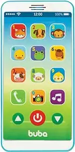 Baby Telefone com Sons Azul - Buba