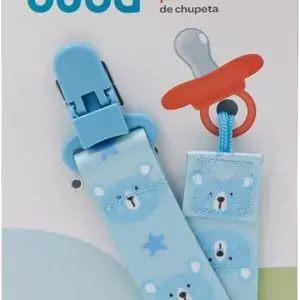 Prendedor de Chupeta Ursinho Azul - Buba