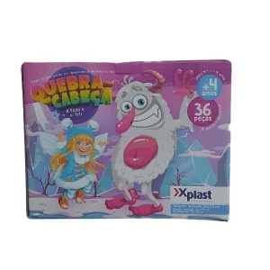 Quebra-Cabeça A Fada e O Yeti 36 Peças - X Plast
