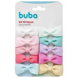 Kit 10 Laços com Presilha - Buba