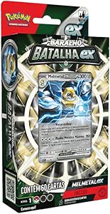Pokémon Batalha Ex Melmetal 60 Cartas - Copag