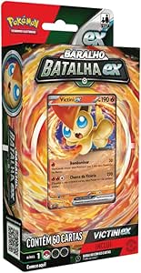 Pokémon Batalha Ex Victini 60 Cartas - Copag