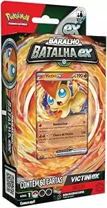Pokémon Batalha Ex Victini 60 Cartas - Copag