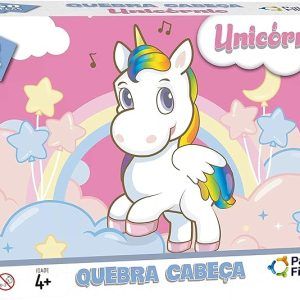 Quebra-Cabeça Unicórnio 60 Peças - Pais & Filhos