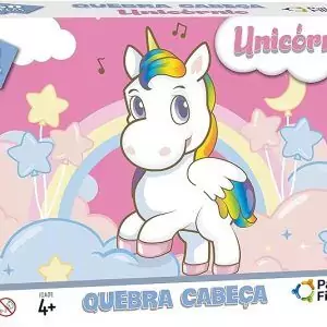 Quebra-Cabeça Unicórnio 60 Peças - Pais & Filhos